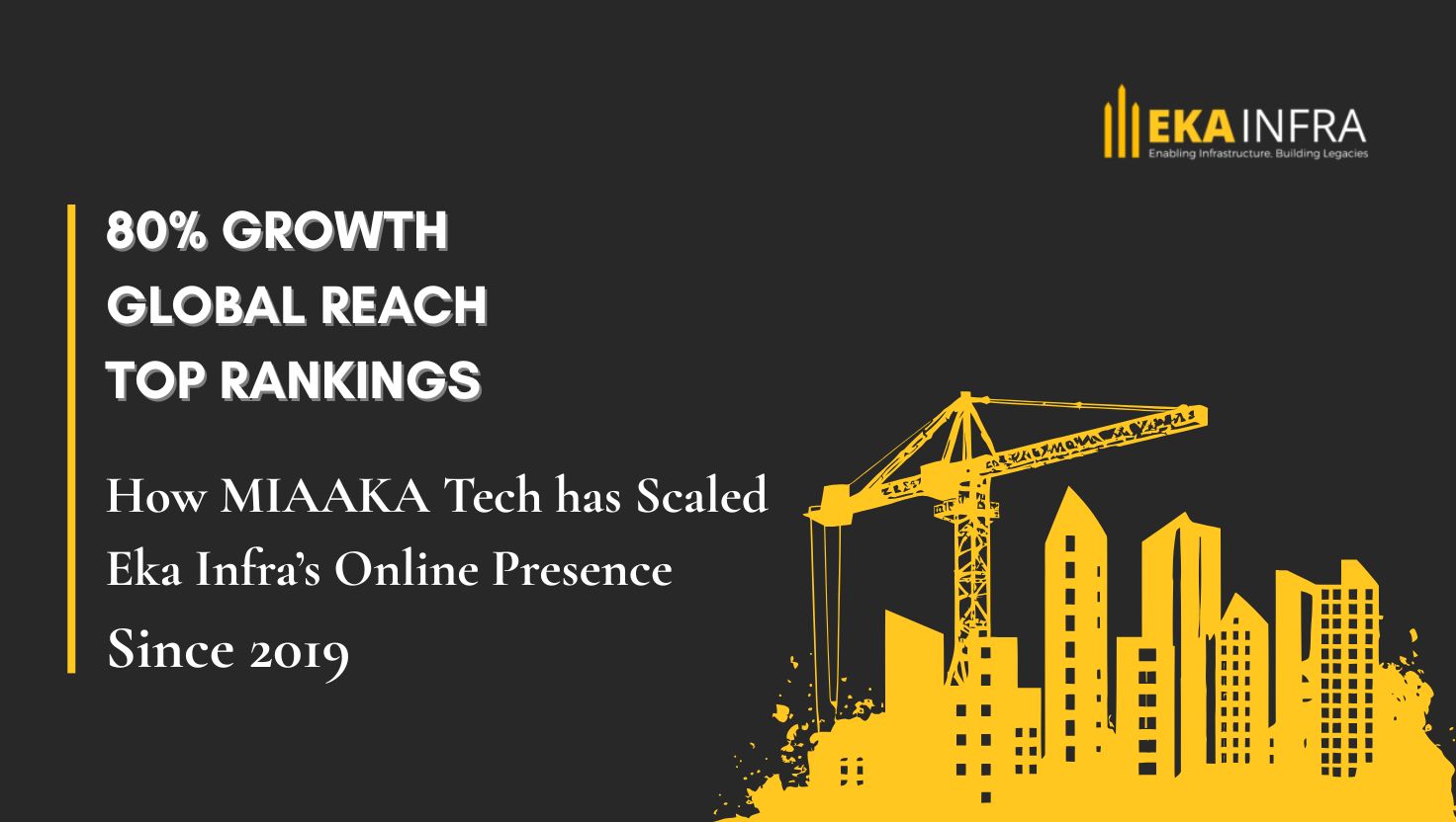 MIAAKA Tech scaled Eka Infra's SEO